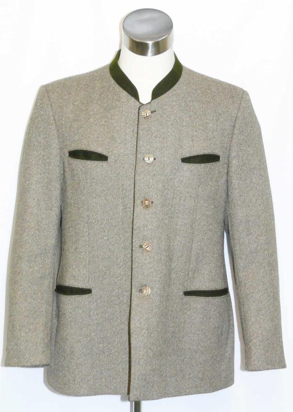 WOOL German Hunting Sport Suit Over Coat JACKET 42 44 L  